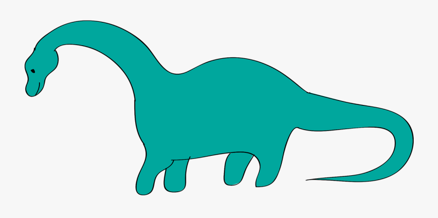 Dinosaur, Toy, Rubber Dinosaur, Clip Art - Brachiosaurus Brontosaurus Dinosaur Clipart, Transparent Clipart