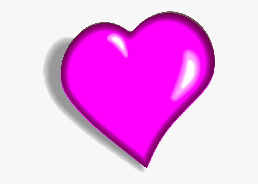 Pink Heart Clipart Png - Heart Clip Art, Transparent Clipart