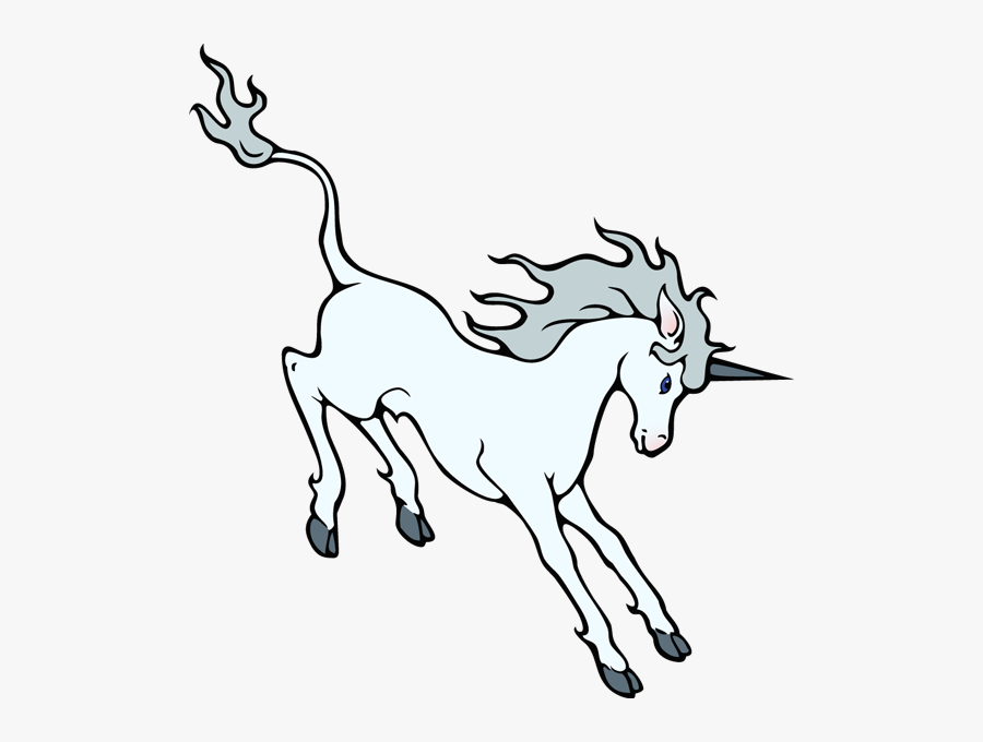 Unicorn Clip Art Free Vector In Encapsulated Postscript - Line Art, Transparent Clipart