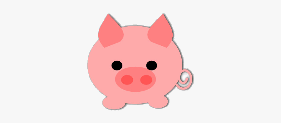 Pig Domestic When Pigs Fly Clip Art Cute Cliparts Free - Pig Cute Png, Transparent Clipart