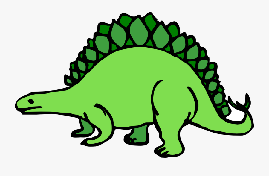 Stegosaurus Clipart, Transparent Clipart