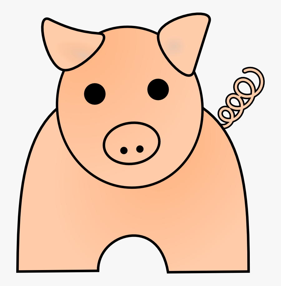 Free Vector Pig Clip Art - Pig Clip Art, Transparent Clipart