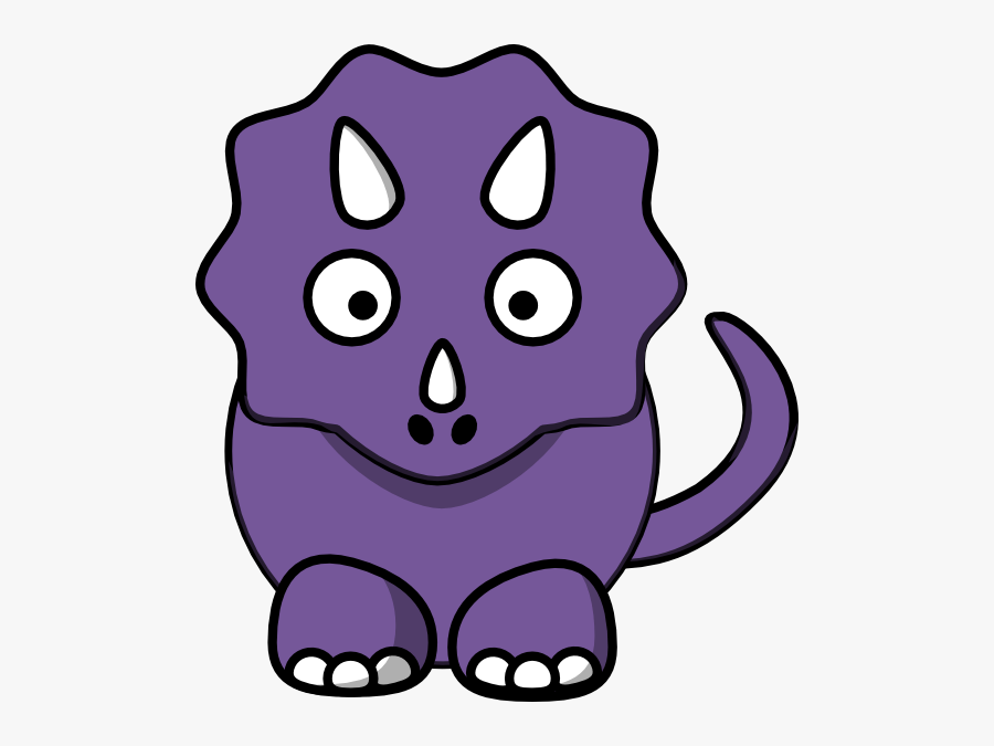 Purple Dinosaur Clipart - Purple Dinosaur Clip Art, Transparent Clipart