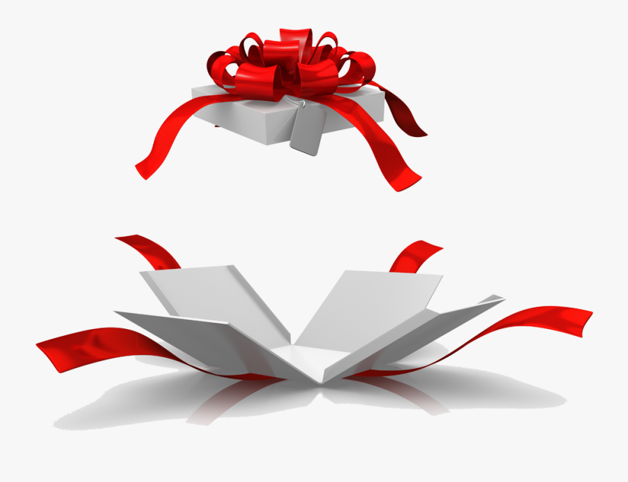 Present Clipart Opened - Open Gift Box Png, Transparent Clipart