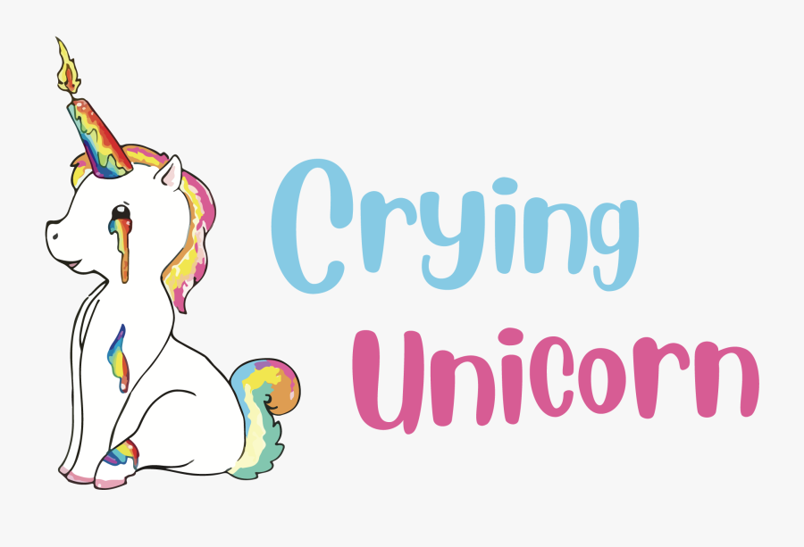 Unicorn Cry , Transparent Cartoons - Unicorn, Transparent Clipart