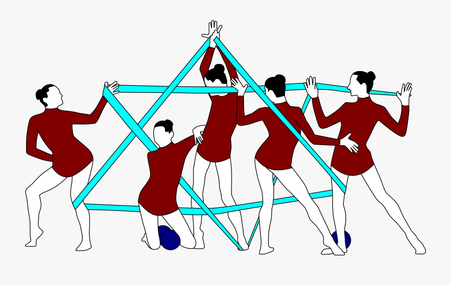 Free Group Gymnastics Clipart Clipart And Vector Image - Gymnatic Clipart, Transparent Clipart