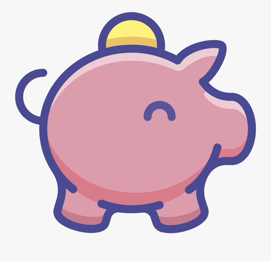 Feed The Pig Clip Art Library Stock - Broken Piggy Bank Cartoon, Transparent Clipart
