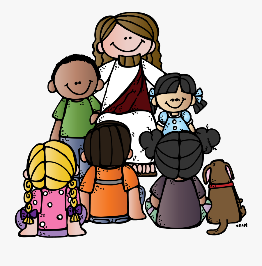 Lds Boy And Girl Praying Png - Melonheadz Jesus, Transparent Clipart