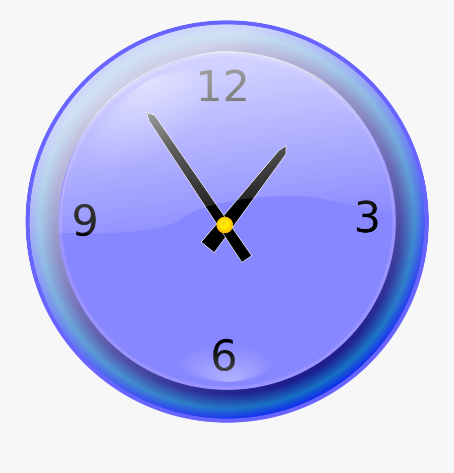 Free Vector Analog Clock Clip Art - Clock Png Gif Animation, Transparent Clipart