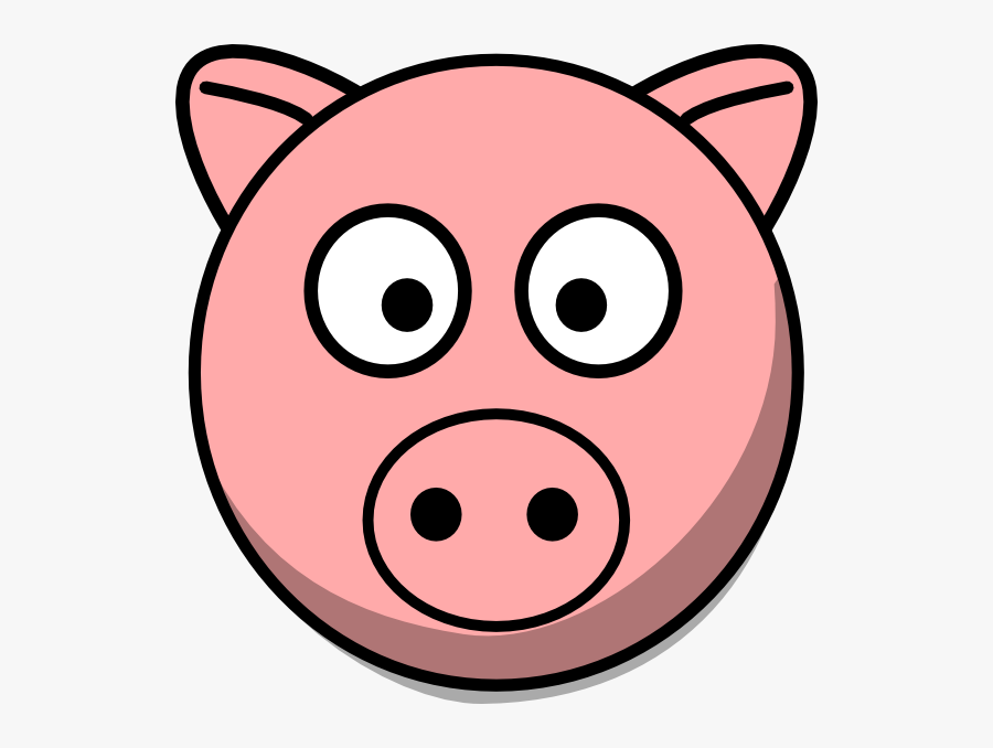 Black Pig Face Clipart Free Clip Art Images - Pig Face Clipart, Transparent Clipart