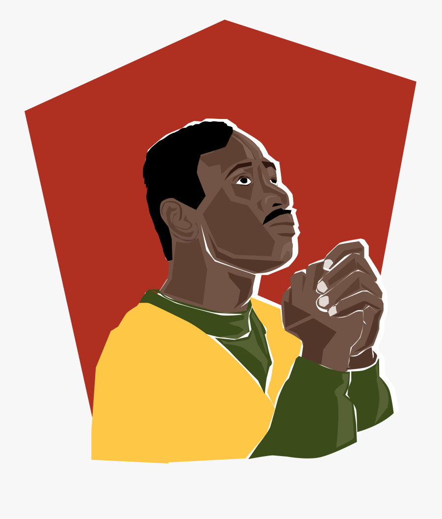 » Prayer Request - African American Praying Clipart, Transparent Clipart