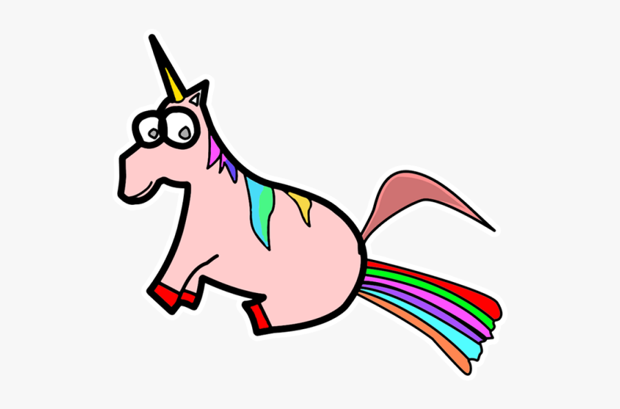 Clip Art Fart Png And Psd - Unicorn Farting Png, Transparent Clipart