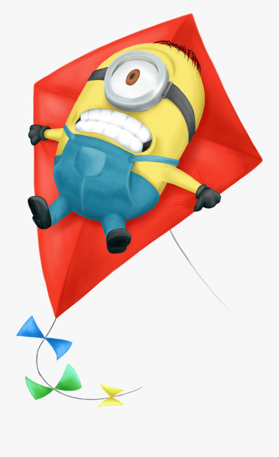Minions For Ecuador - Minion Kite Png, Transparent Clipart