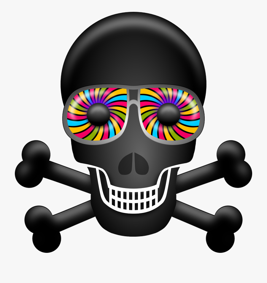 Skulls And Bones, Transparent Clipart