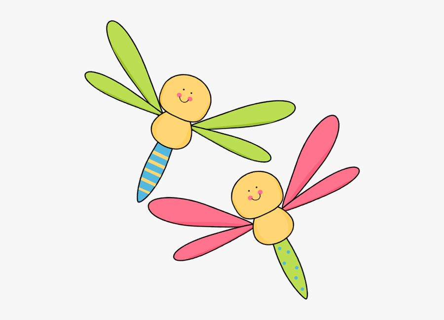 Clipart Dragonfly - Two Dragonflies Clip Art, Transparent Clipart