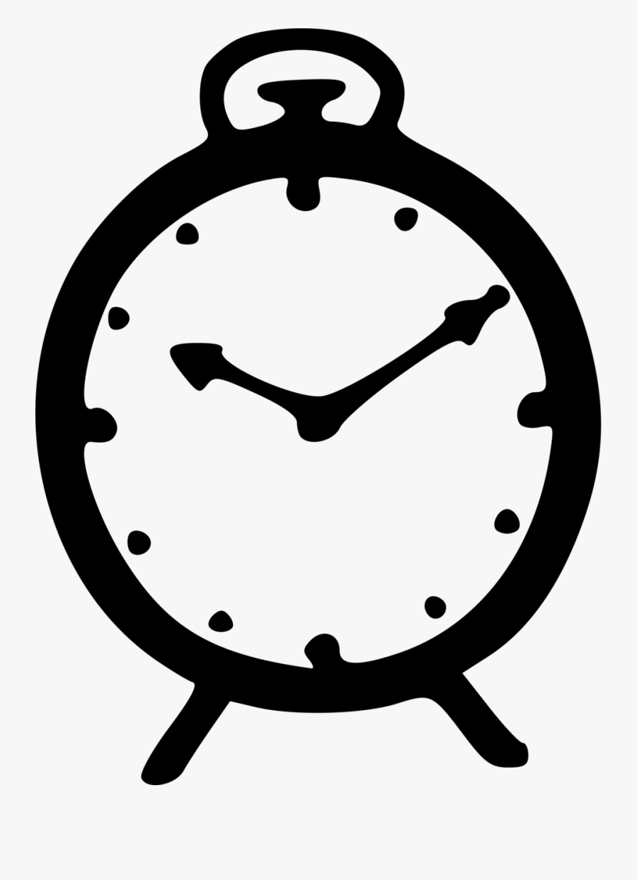 Clocks Clipart Black And White - Nationalist Congress Party Symbol, Transparent Clipart