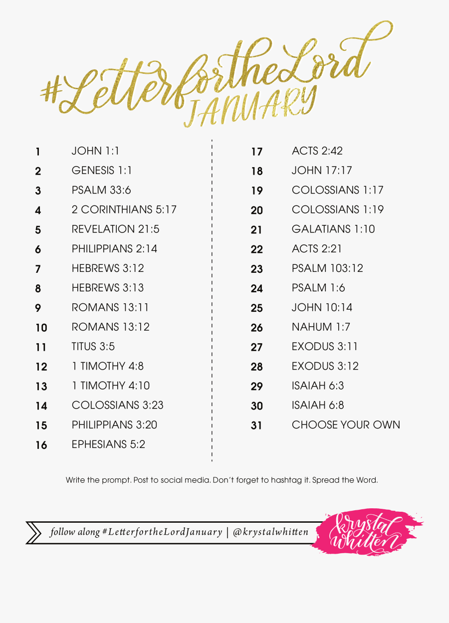 Drawing Promps November - Hand Lettering Challenge 2018, Transparent Clipart