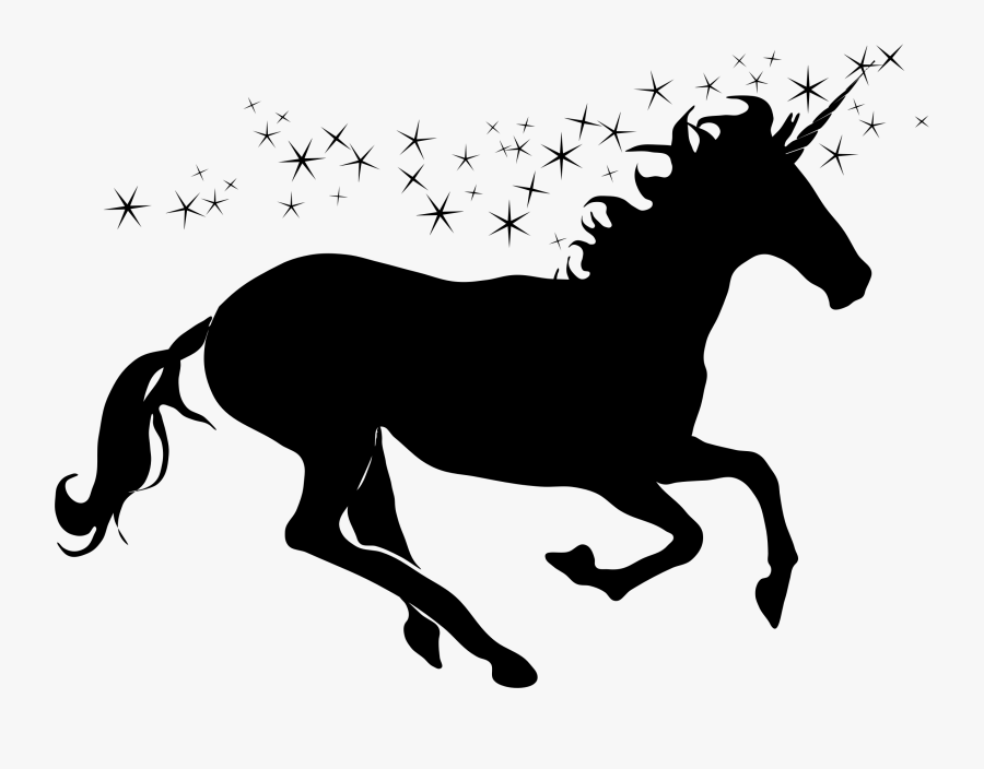Unicorn Silhouette Clip Art Clipartfest - Unicorn Silhouette Transparent Background, Transparent Clipart