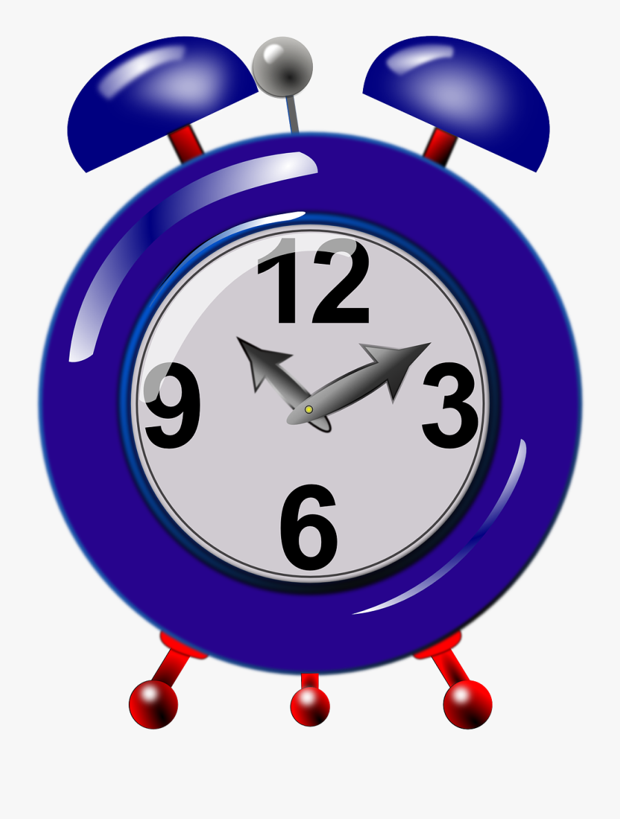 Two Alarm Clocks Clip Art, Transparent Clipart