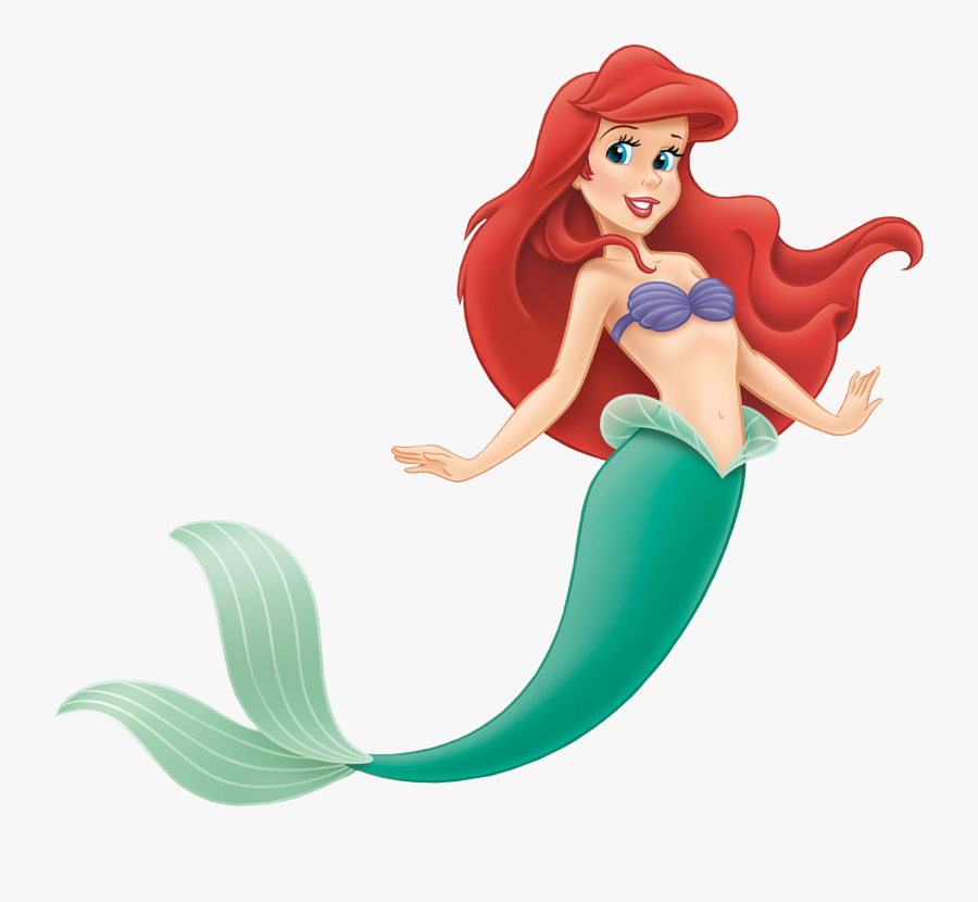 Mermaid Tail Clipart Cartoon - Ariel The Little Mermaid, Transparent Clipart