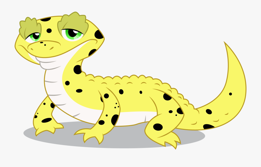 Gecko Clipart Rainbow Vector - Leopard Gecko Drawing Easy, Transparent Clipart