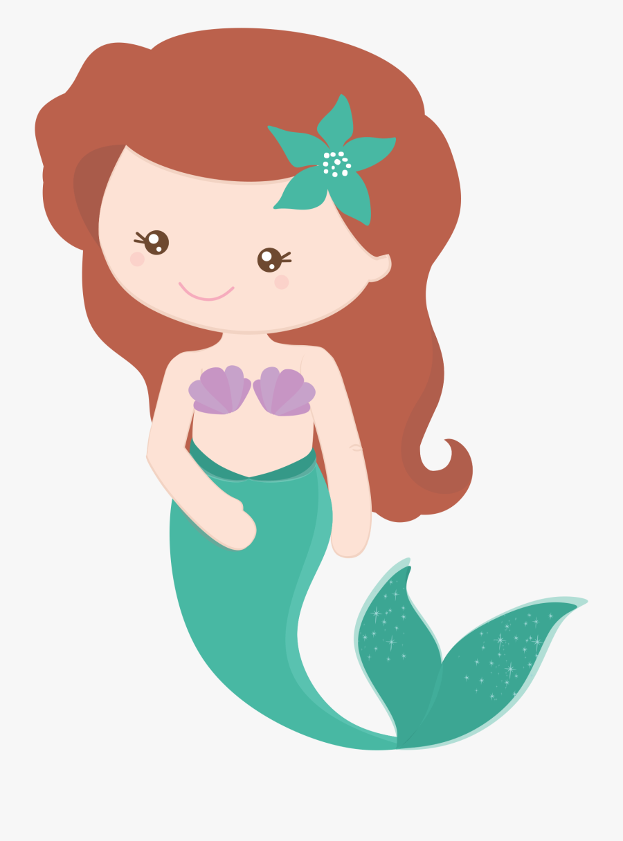Baby Princess Mermaid Clipart - Mermaid Clipart, Transparent Clipart