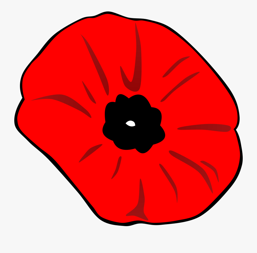 Royalty Free Download Poppy Pencil And In - Remembrance Day Poppy Drawing, Transparent Clipart