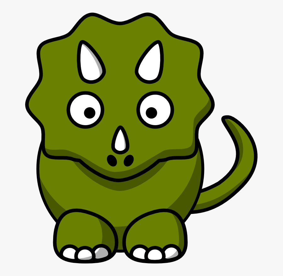 Triceratops Clipart, Transparent Clipart