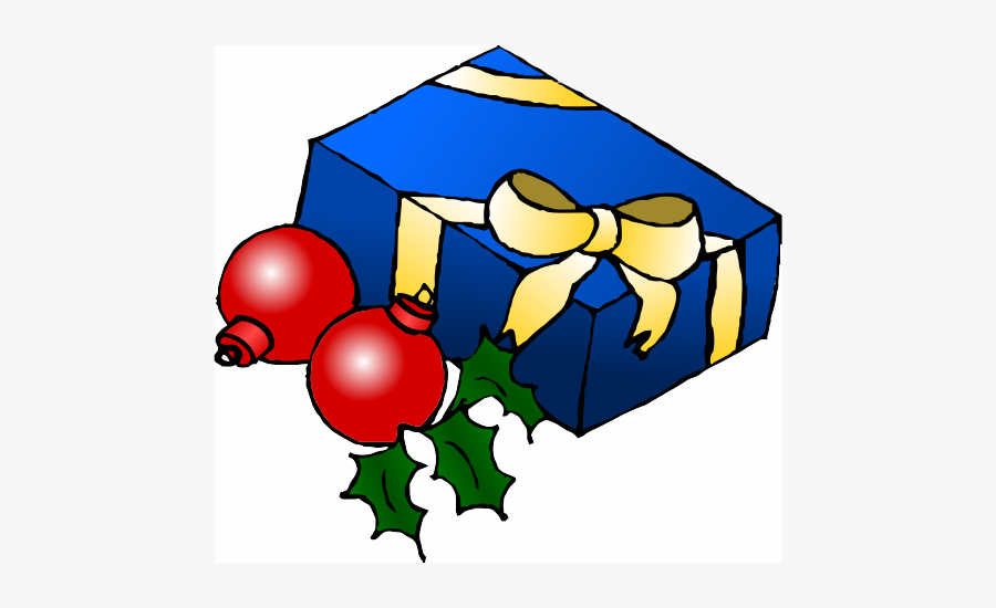 Christmas Present Clipart, Vector Clip Art Online, - Christmas Presents Clip Art, Transparent Clipart
