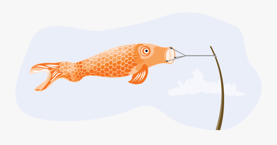 Fish Kite Clip Art, Transparent Clipart