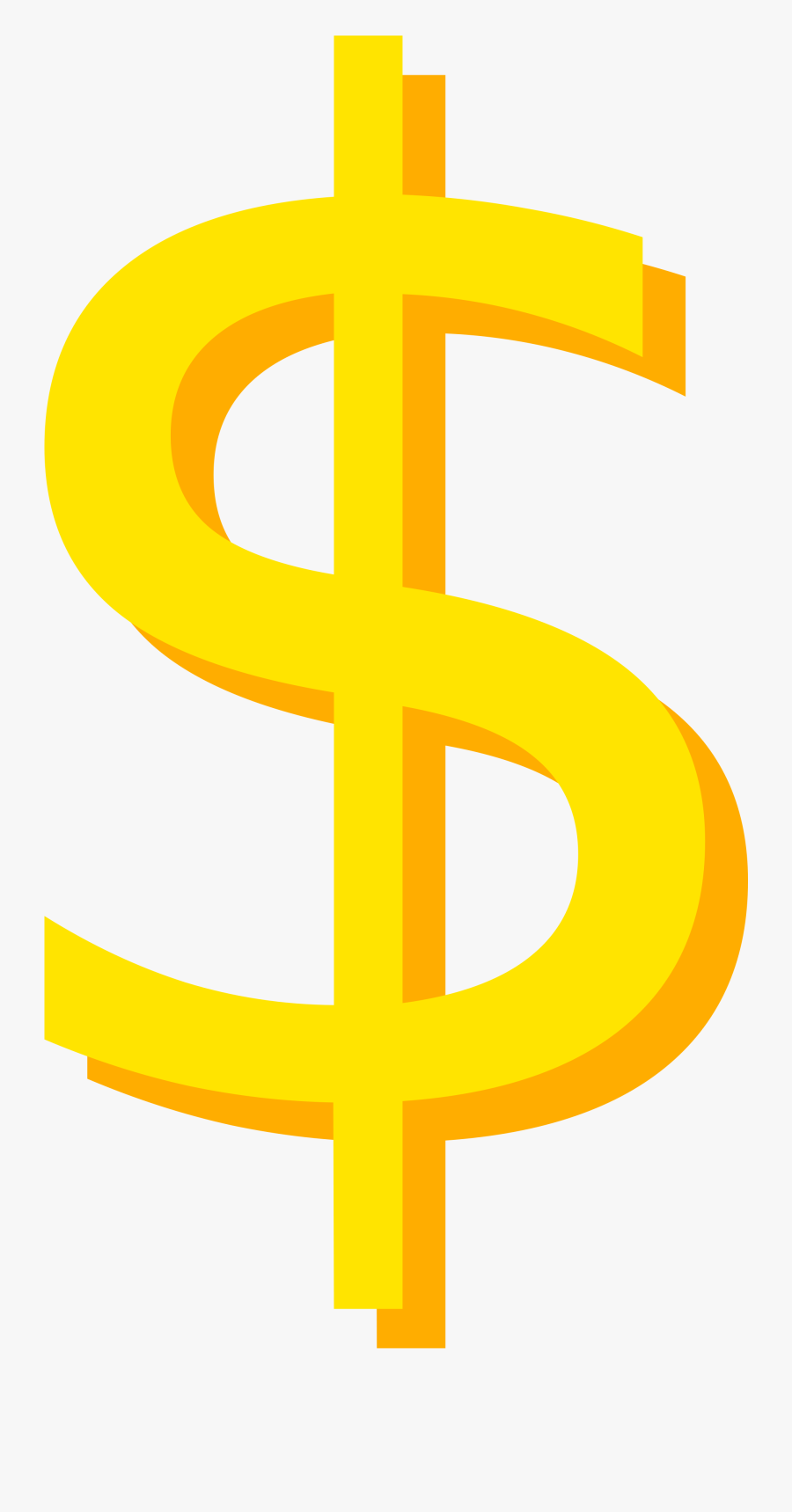 Dollar Symbol, Transparent Clipart