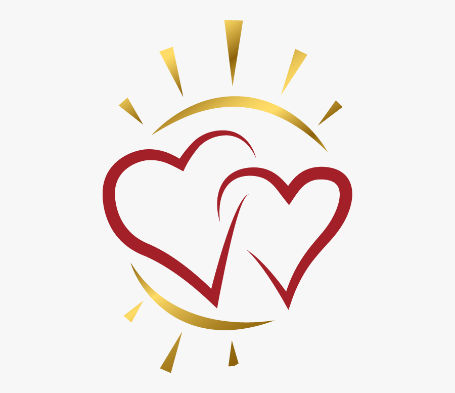 Hearts Clipart Sun - Heart And Sun Logo, Transparent Clipart