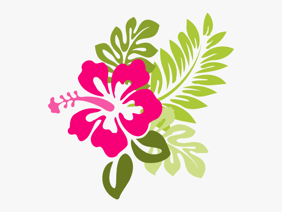 Neds Summer Luau Play Party 24 August - Hibiscus Clip Art, Transparent Clipart