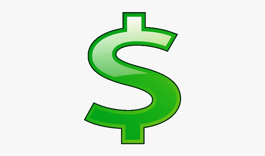 Cash Clipart Dollar Sign Transparent Background Money - Money Sign With Transparent Background, Transparent Clipart