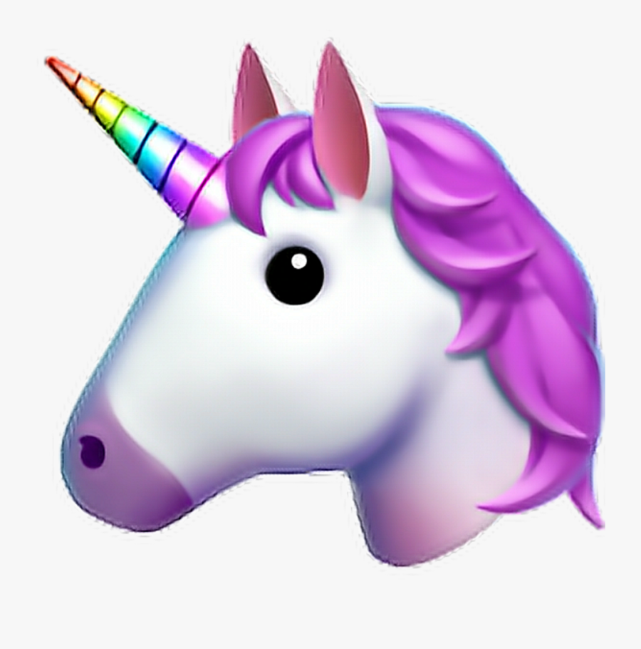 Transparent Unicorn Png Image - Unicorn Emoji No Background, Transparent Clipart