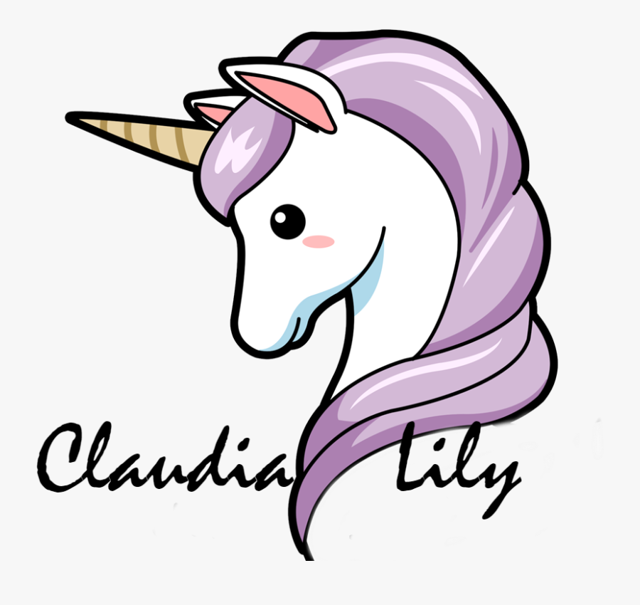 Unicorn Clipart Black And White - Transparent Background Unicorn Clipart, Transparent Clipart