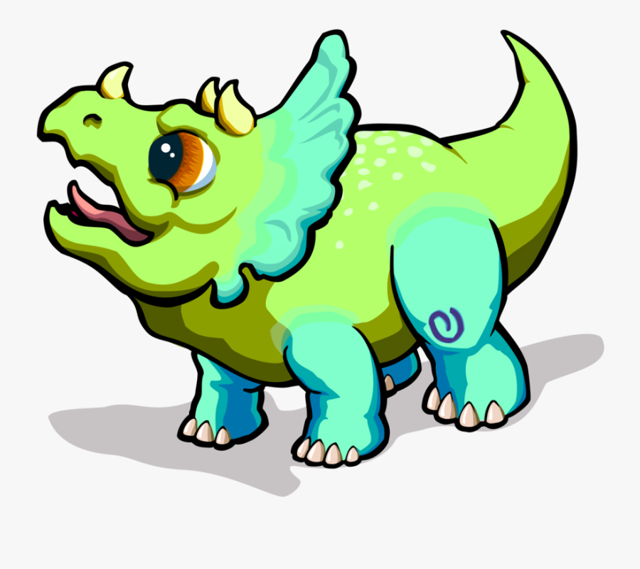 Triceratop Cartoon Png, Transparent Clipart