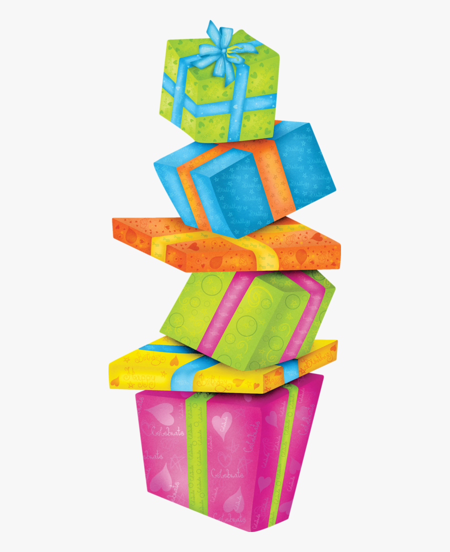 Present Clipart Birthday Stuff - Birthday Gifts Png Clipart, Transparent Clipart