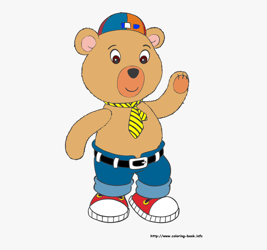 Image Tubby Bear D - Cartoon Drawing Noddy, Transparent Clipart