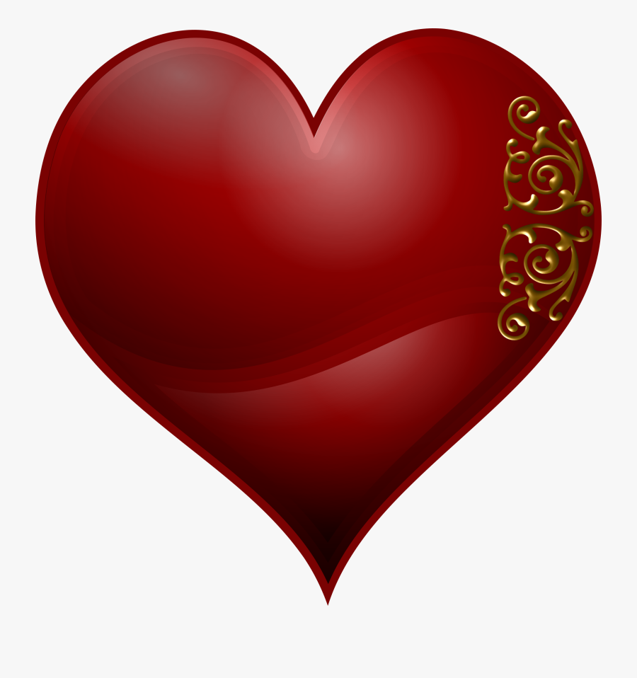 Free To Use & Public Domain Hearts Clip Art - Love Heart Symbol Png, Transparent Clipart