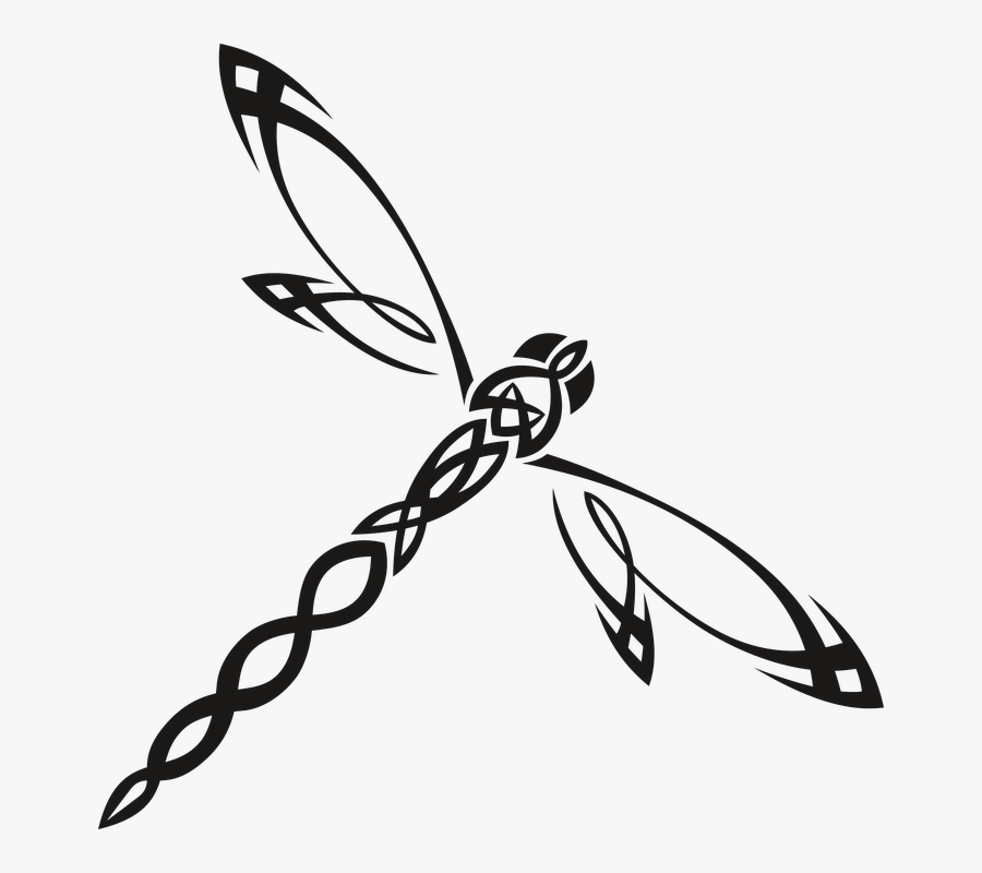 Clip Art Dragonfly, Transparent Clipart