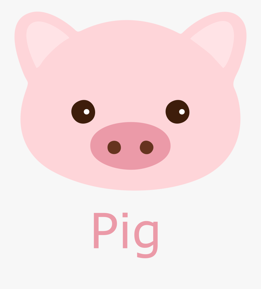 Cartoon Image Daily Cliparts - Domestic Pig, Transparent Clipart