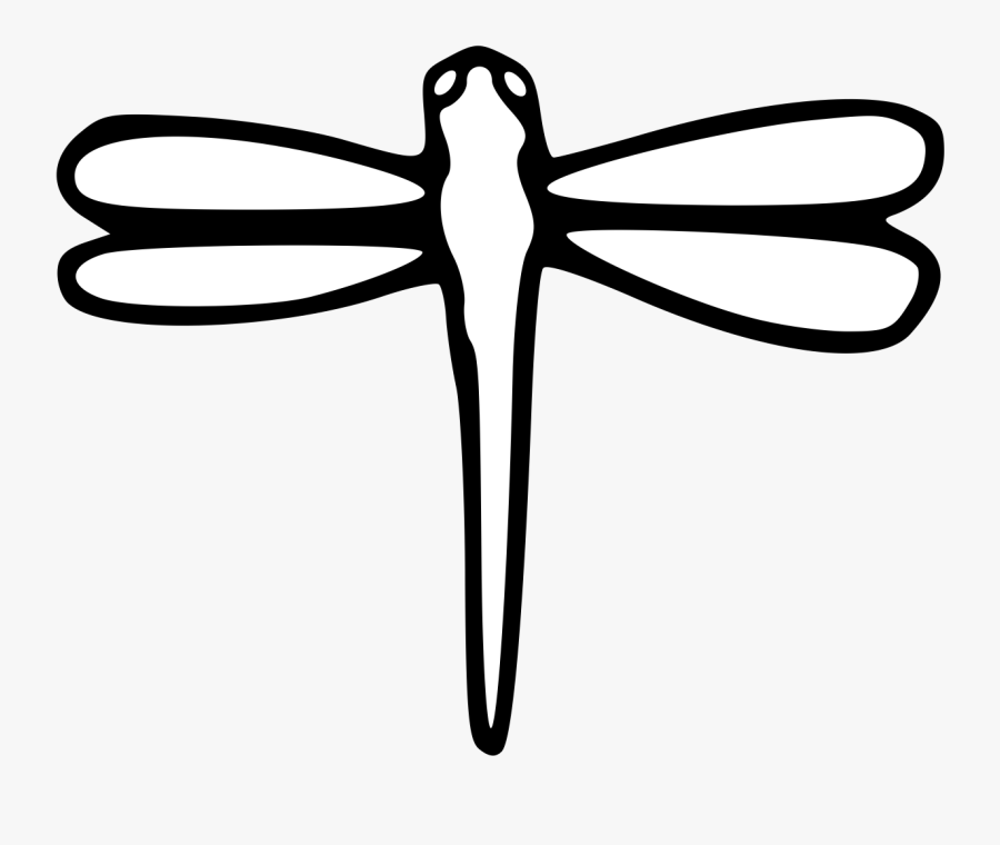 Dragonfly Clipart Traceable - Dragonfly Traceable, Transparent Clipart