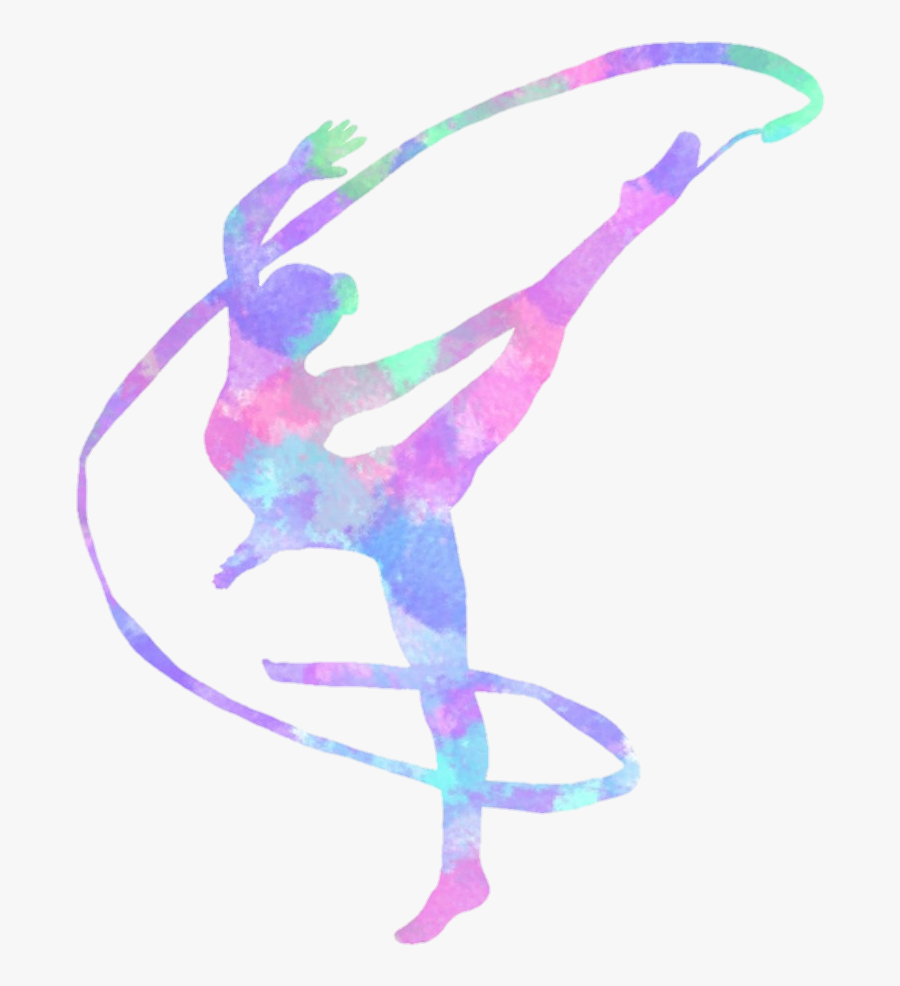 Download Hd Gymnastic Rhythmicgymnastics Clipart , - Rhythmic Gymnastics Transparent, Transparent Clipart
