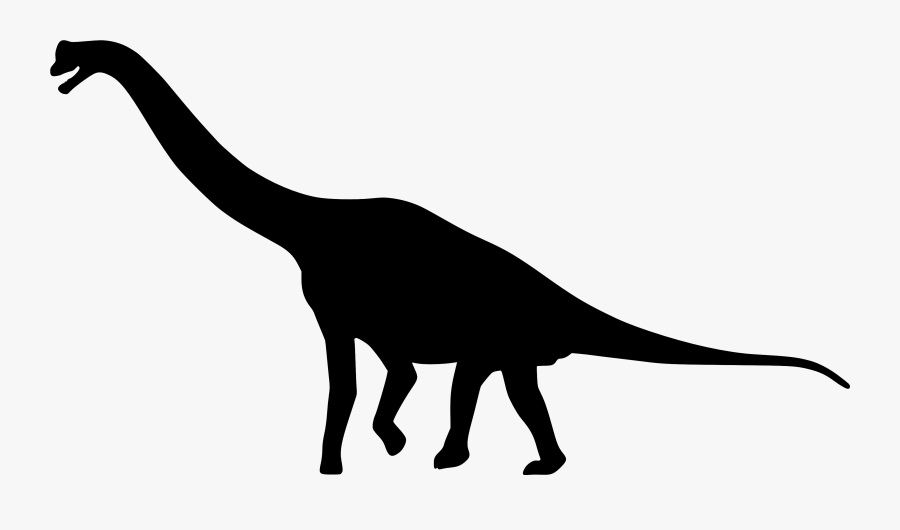 Cat Drawing Silhouette Dinosaur Clip Art - Dinosaurs Silhouette Png, Transparent Clipart