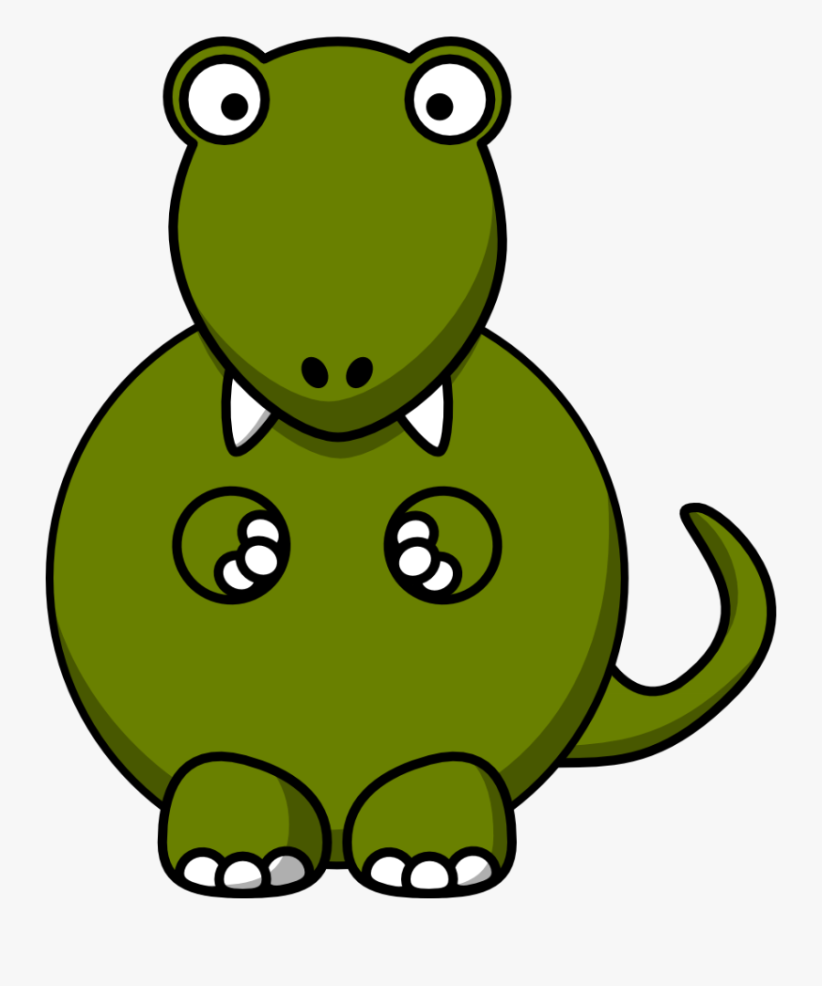Clipart Cartoon Tyrannosaurus Rex, Transparent Clipart
