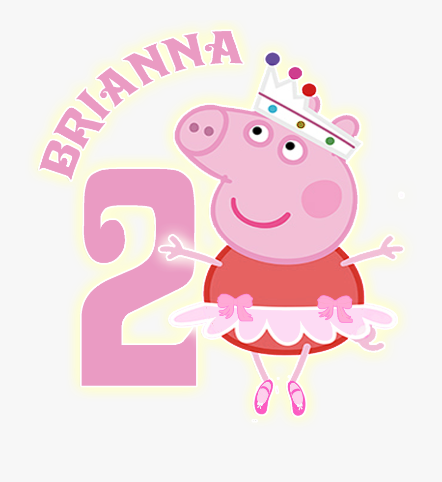 Peppa Pig Clipart - Peppa Pig Ballerina, Transparent Clipart