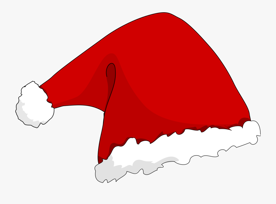Santa"s Hat, Santa Claus, Christmas, Red Cap, Santa - Santa Hat Clip Art, Transparent Clipart