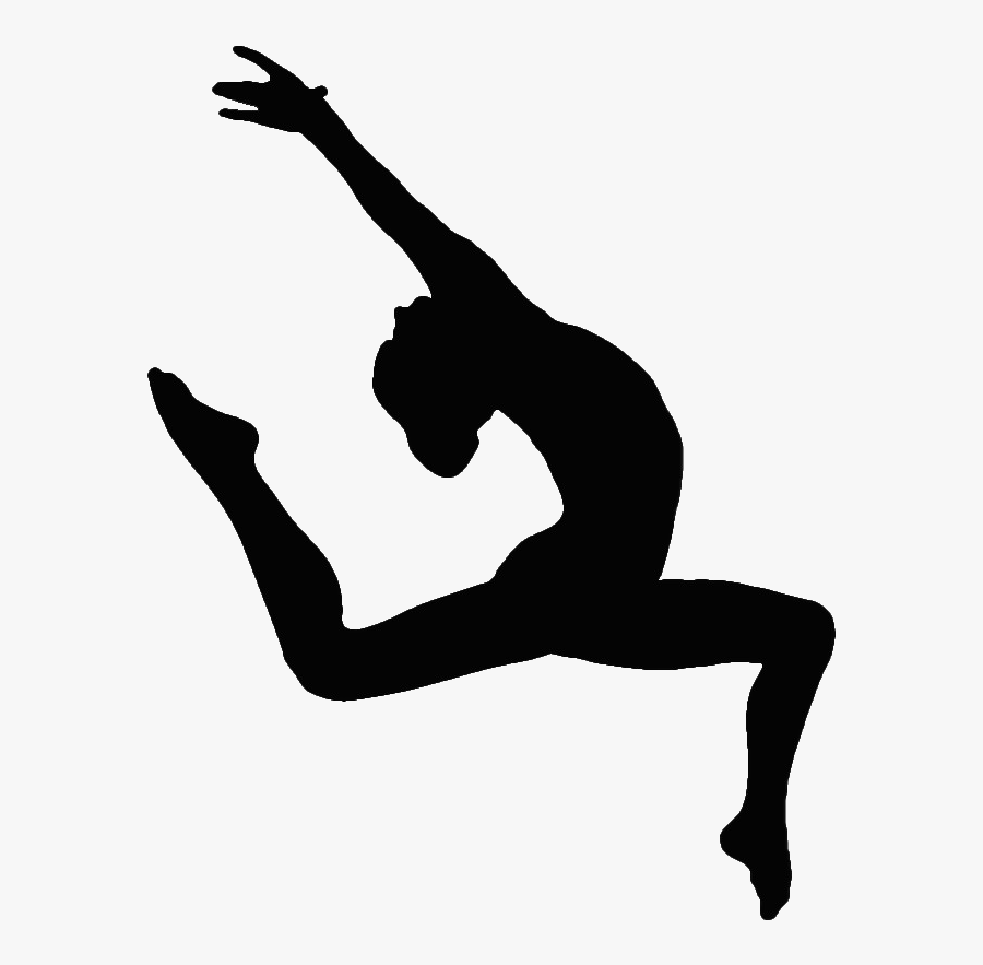 Download Gymnastics Clipart Transparent Background - Gymnast Clip Art Silhouette , Free Transparent ...
