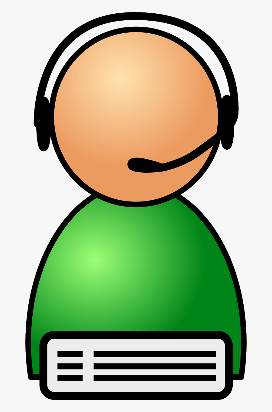 Help Desk - Operator Clipart, Transparent Clipart